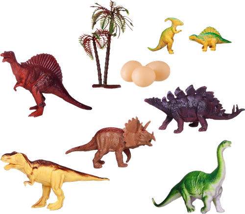 

Игрушки ABToys Юный натуралист. Фигурки динозавров, с аксесcуарами