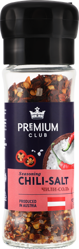

Приправа Premium Club Чили-соль мельница 63 г