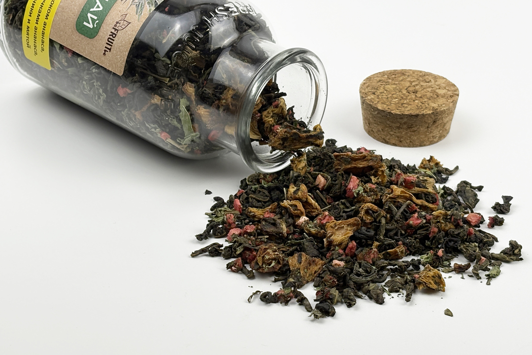 

Чай BeFruitbe зелёный Сокочай ананас клубника мята 130 г