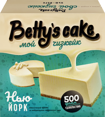

Чизкейк Нью-Йорк сырный Betty`s cake замороженный 500 г