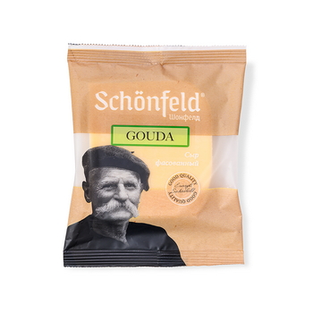 

Сыр полутвердый Schonfeld Гауда 45% 180 г