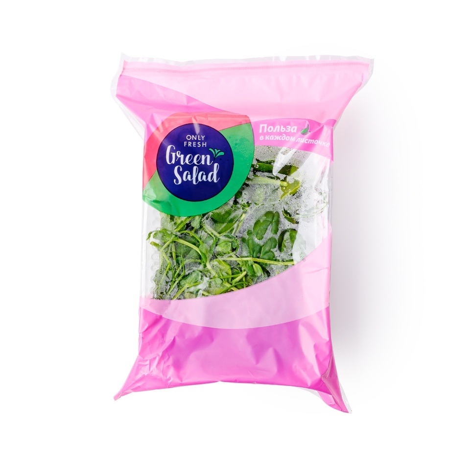 

Смесь салатная Green Salad шпинат и ростки гороха 75 г