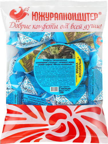 

Конфеты Южуралкондитер Мишка косолапый 300 г
