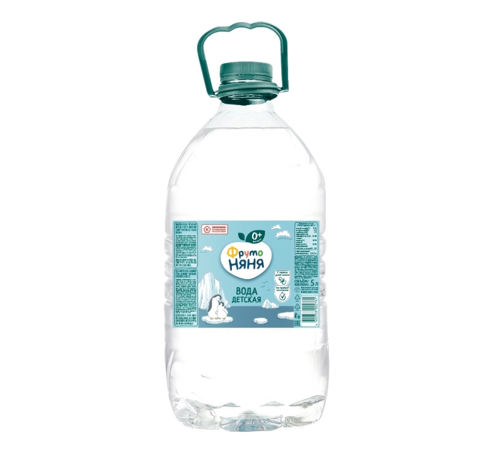 

Вода детская ФрутоНяня питьевая негазированная с 0 месяцев 5 л дизайн в ассортименте