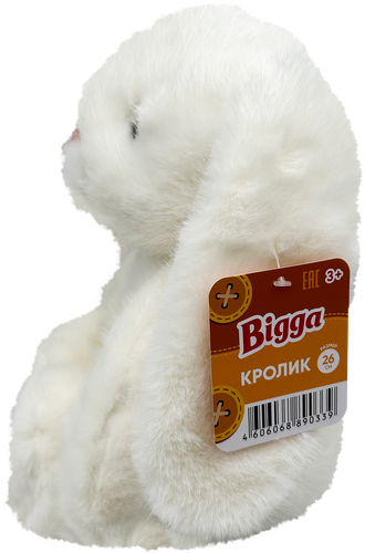 

Игрушка мягкая Bigga Кролик 26 см