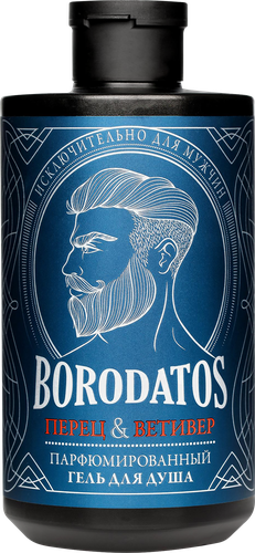 

Гель для душа Borodatos парфюмированный Перец & Ветивер 400 мл