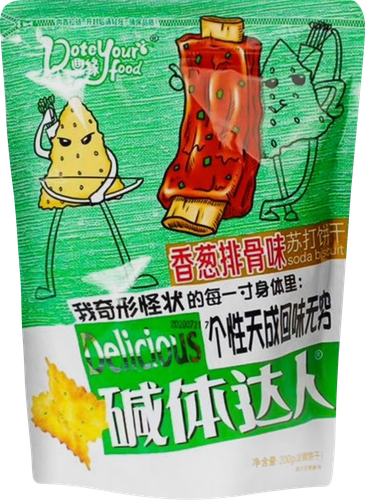 

Крекеры Dote Your Food свиные ребрышки 200 г