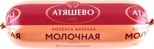 

Колбаса Атяшево Молочная вареная высокий стандарт вес