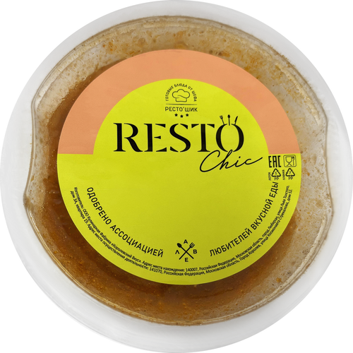 

Суп Resto Chic Лагман с говядиной 330 г