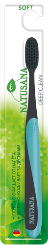 

Зубная щетка Natusana Deep clean soft 1 шт. цвет в ассортименте