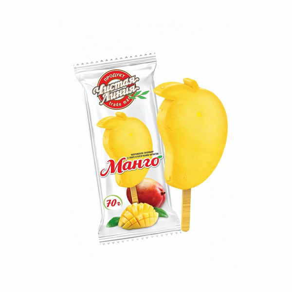 

Мороженое эскимо Чистая Линия Манго БЗМЖ 70 г