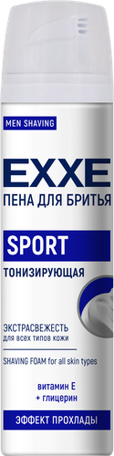 

Пена для бритья Exxe Sport Cool Effect 200 мл
