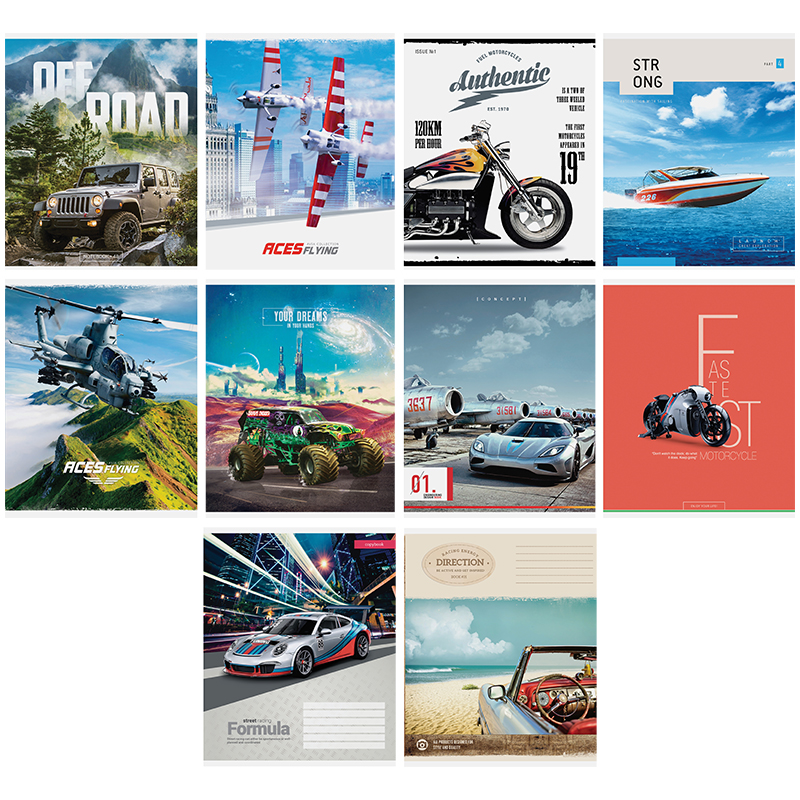 

Тетрадь ArtSpace Микс Техника А5 48 листов в клетку 1 шт., дизайн в ассортименте