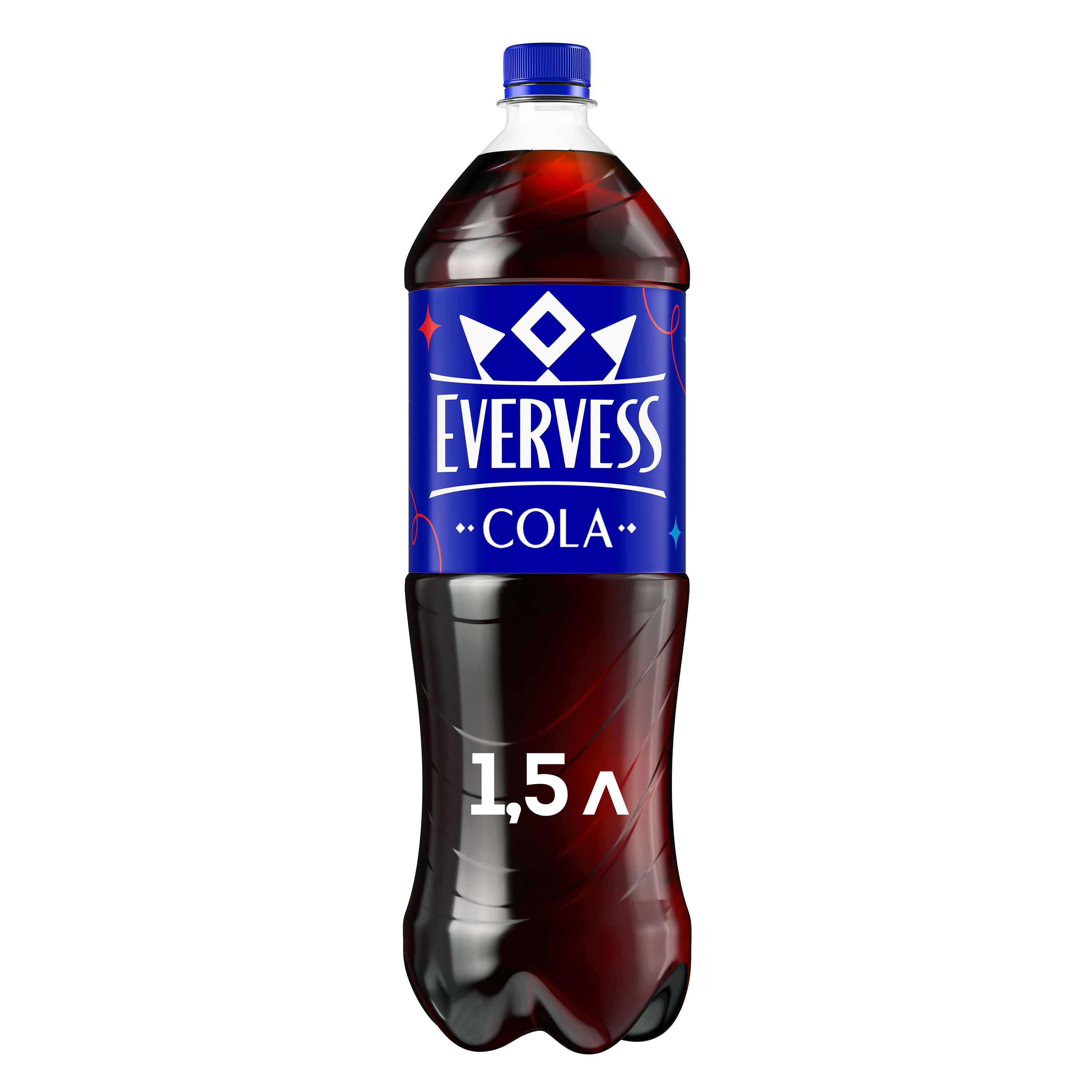 

Напиток газированный Evervess Cola 1.5 л