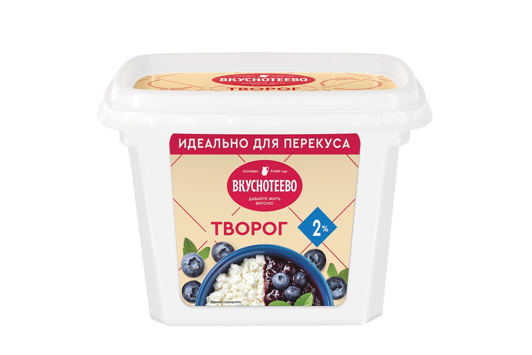 

Творог Вкуснотеево 2% 200 г