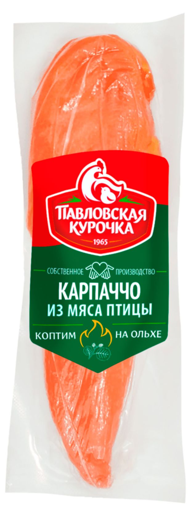 

Карпаччо Павловская курочка из мяса птицы 120 г