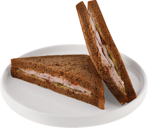 

Сэндвич Лента Fresh с индейкой на зерновом хлебе 150 г