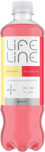 

Напиток Lifeline Beauty Клубника и Ваниль негазированный 0.5 л
