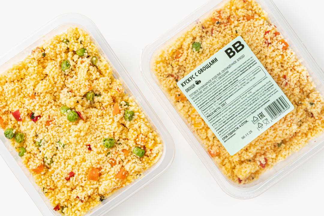 

Кускус с овощами ВкусВилл 200 г