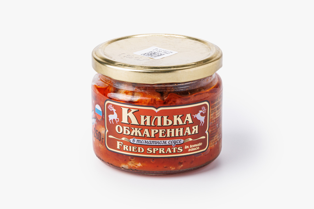 

Килька балтийская Вкусные Консервы в томатном соусе 260 г