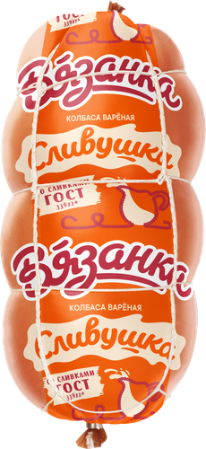

Колбаса Вязанка Сливушка вареная 375 г