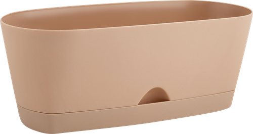 

Горшок для суккулентов InGreen Amsterdam 25 см овальный цвет в ассортименте 1 шт