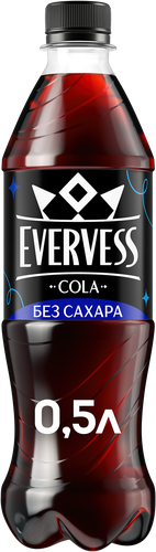 

Напиток газированный Evervess Cola Zero Sugar без сахара 0.5 л