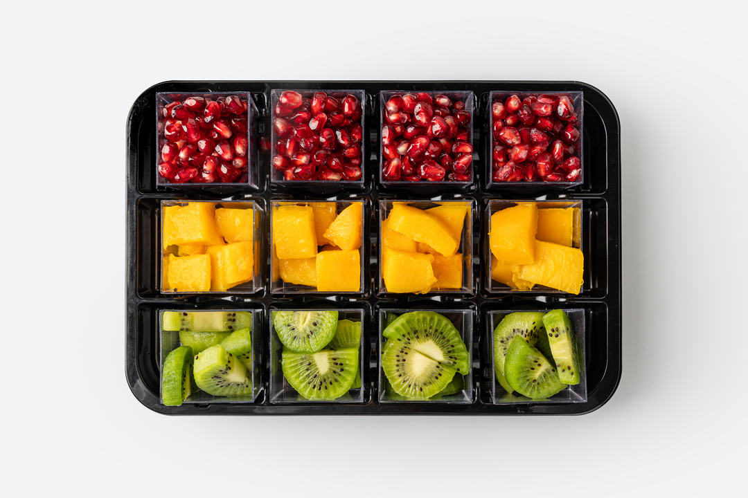 

Фруктовый сет Фруткорт гранат манго киви 12 контейнеров x 35 г