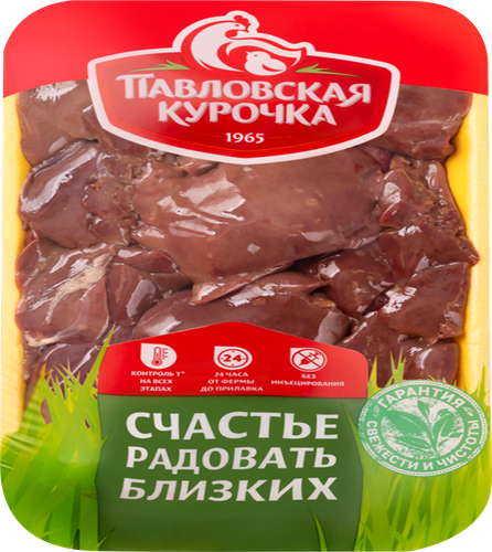

Печень куриная Павловская Курочка, 450г