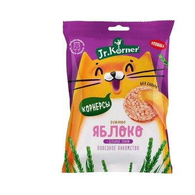 Хлебцы хрустящие Dr.Korner Рисовые с ябл соком мини 30г