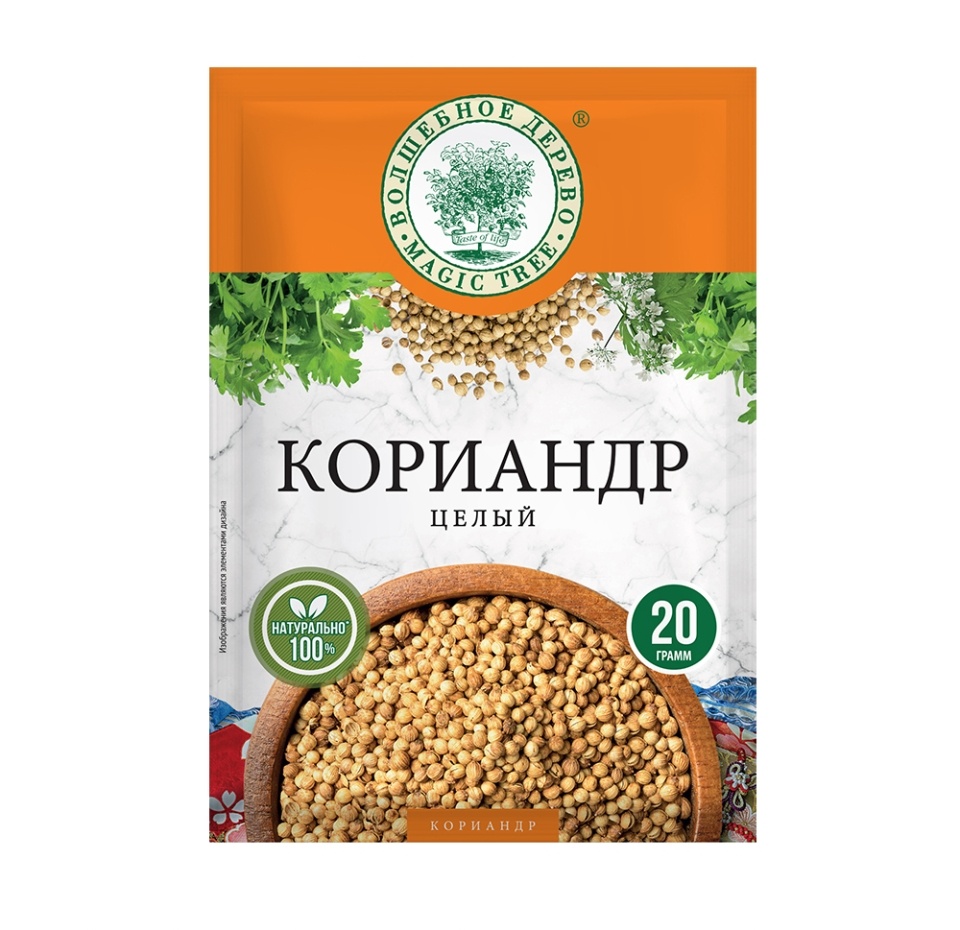 

Кориандр целый Волшебное дерево 20 г