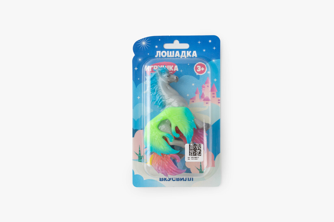 

Игрушка Лошадка ВкусВилл со съёмными крыльями в ассортименте