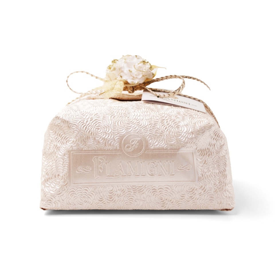 

Кулич Flamigni классический с изюмом и цукатами в серебряной упаковке, 1 кг, Италия