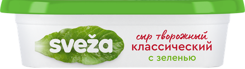 

Сыр творожный Sveza с зеленью 60% 150 г