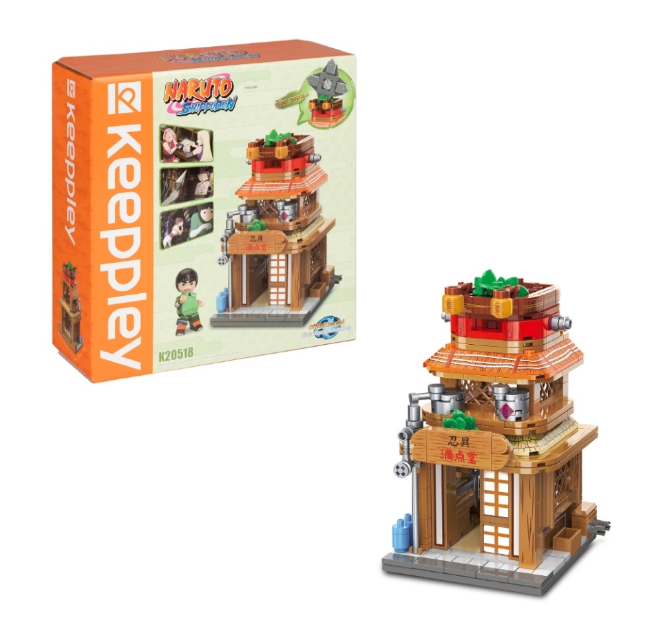

Конструктор Naruto оружейный магазин Ниндзя 12х8х8см
