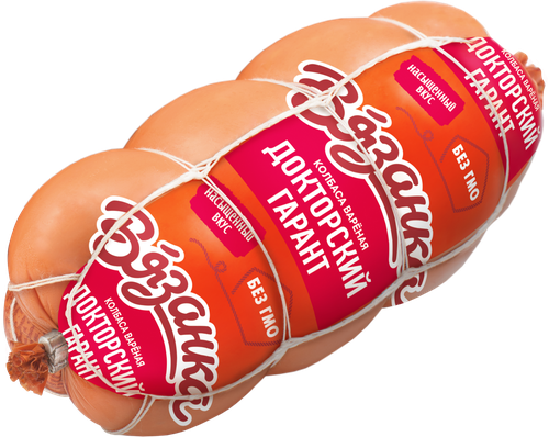 

Колбаса Вязанка Докторский гарант Докторская 400 г