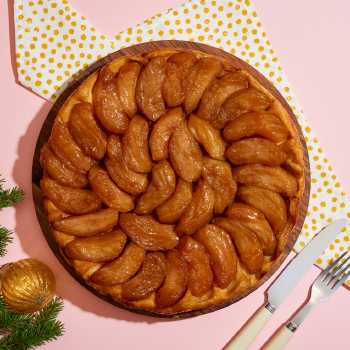 

Теплый яблочный пирог 120 г