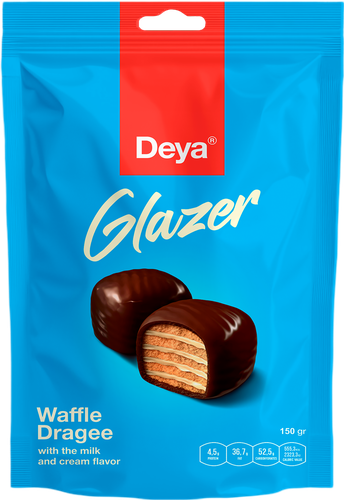 

Драже вафельное DEYA глазированное с молочно-сливочным вкусом, 150г