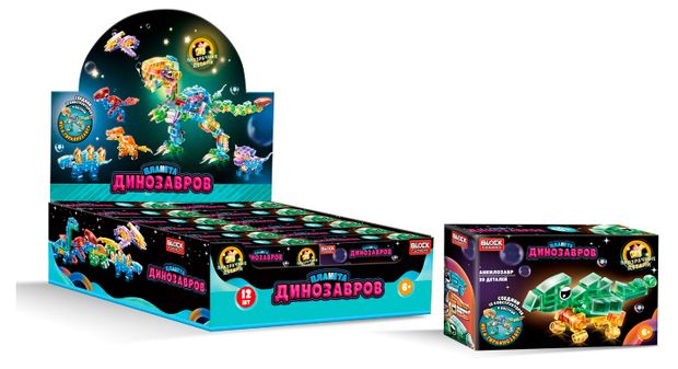 

Конструктор 1Toy Blockformers Планета динозавров 1 шт. дизайн в ассортименте