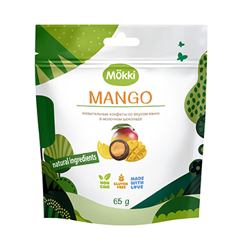 

Конфеты шоколадные Mokki Манго в молочном шоколаде с жевательной начинкой 65 г