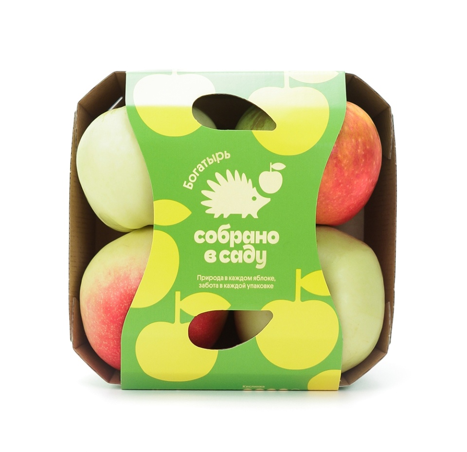 

Яблоки Богатырь вес