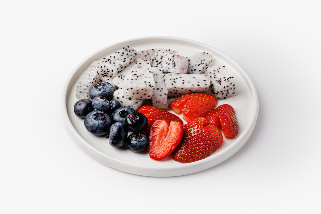 

Фруктовый микс Фруткорт голубика питахайя клубника 170 г