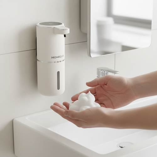 

Диспенсер для мыла Homeclub Oriental аккумуляторный сенсорное управление 4 режима подачи