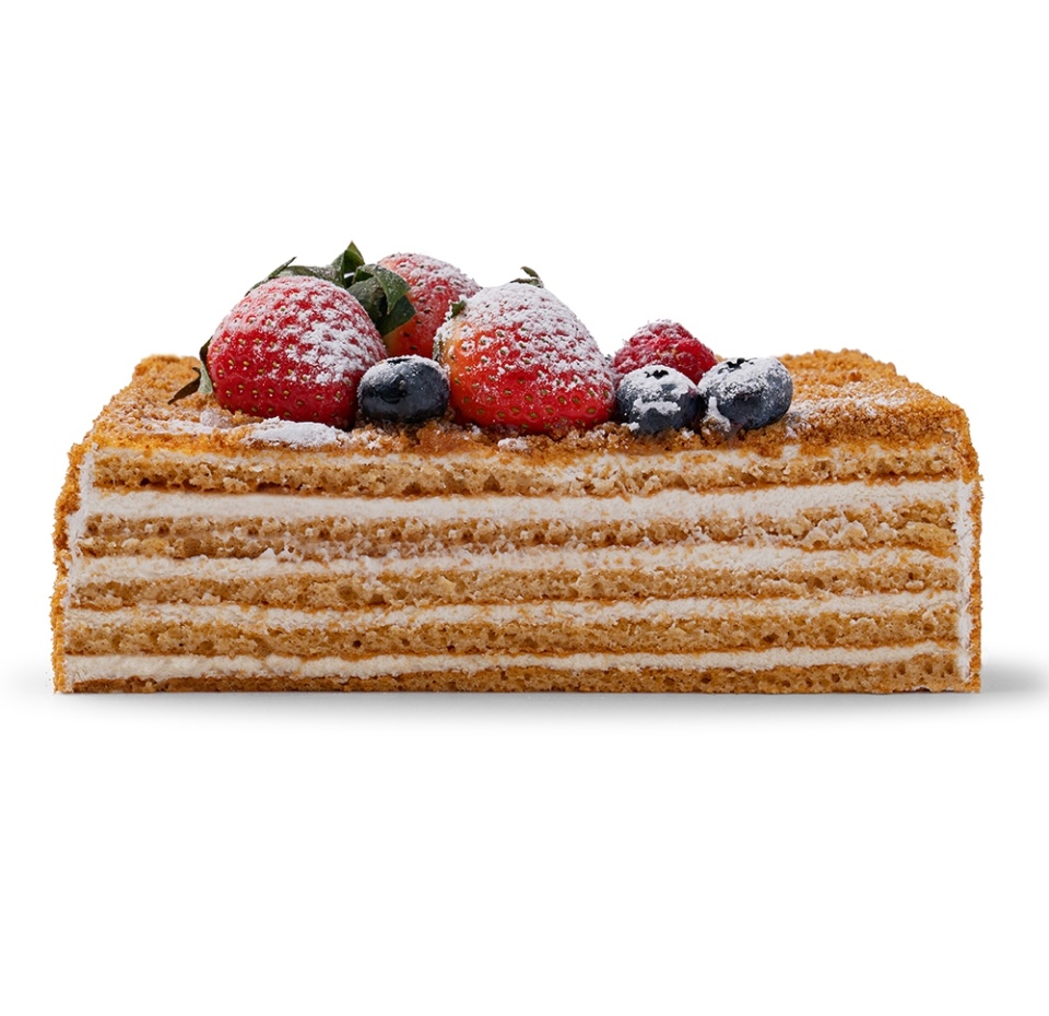 

Торт Сметанник с ягодами Азбука Вкуса 1200 г
