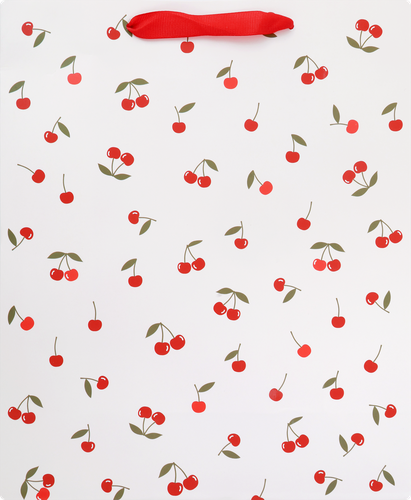 

Пакет подарочный City Home Trade Cherry Lady премиум 31.5 х 25.5 х 11 см 1 шт.