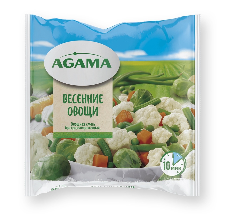 

Смесь овощная Agama/Hortex Весенние овощи замороженная 400 г
