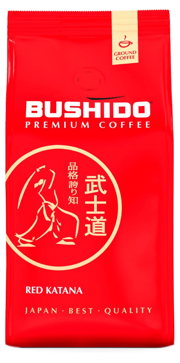 

Кофе молотый Bushido Red Katana 227 г