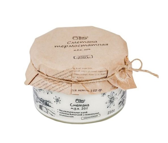 

Сметана Yogurt Shop термостатная 20% 200 г