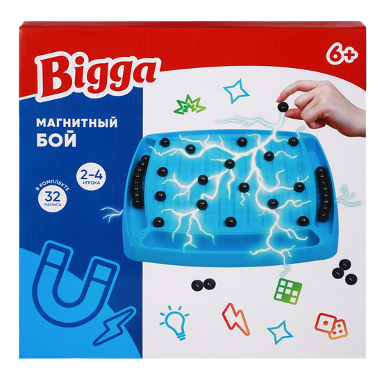 

Игра настольная Bigga Магнитный бой