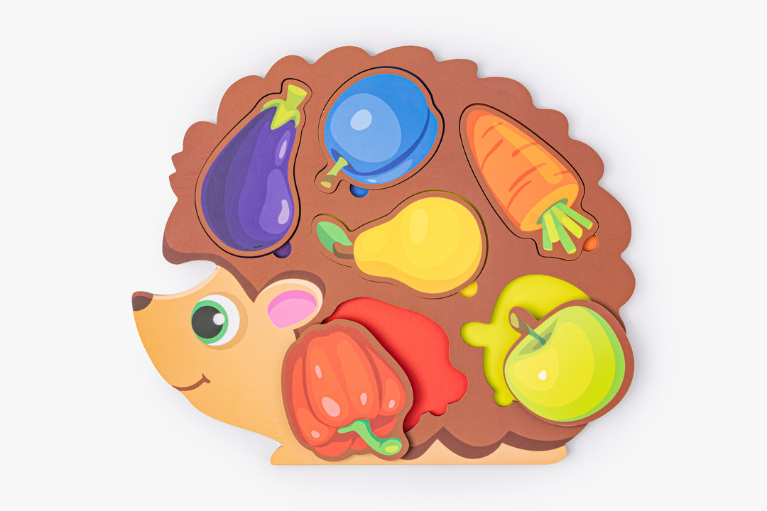 

Игрушка Mapacha Ежик 7 вкладышей ягод и фруктов